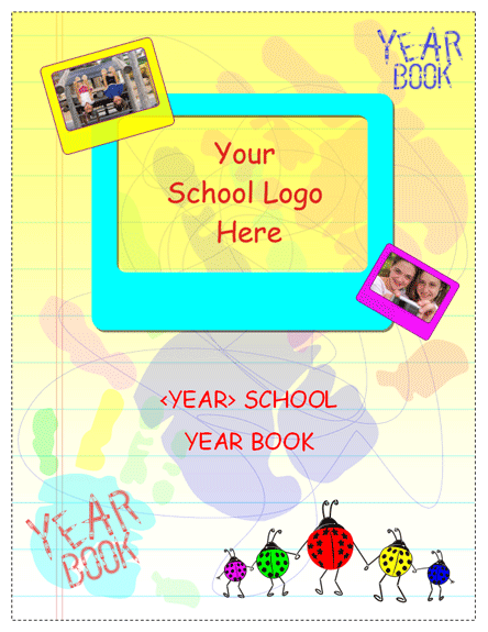 Elementary School Yearbook Templates