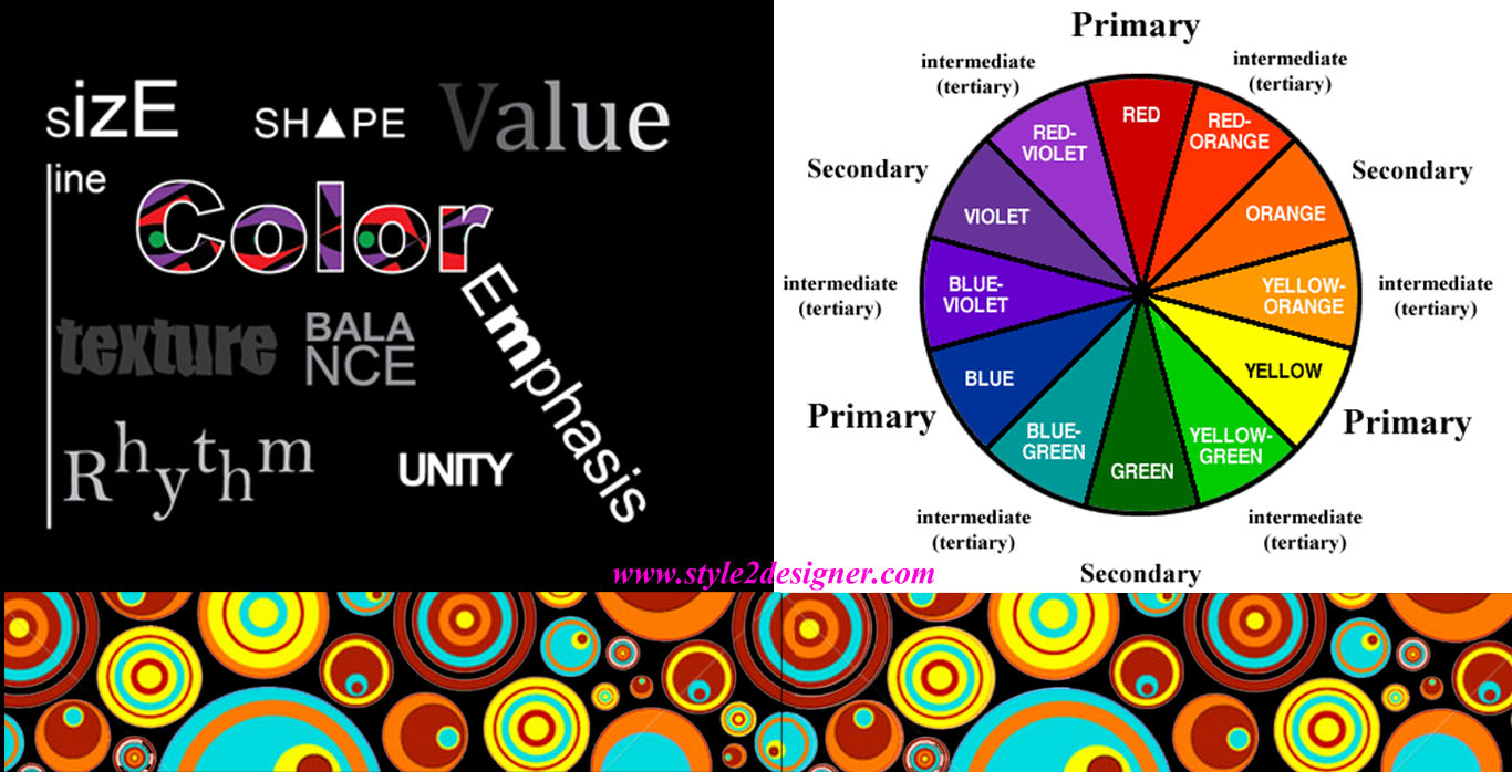 7 Color Design Elements Images Elements Of Design Colored