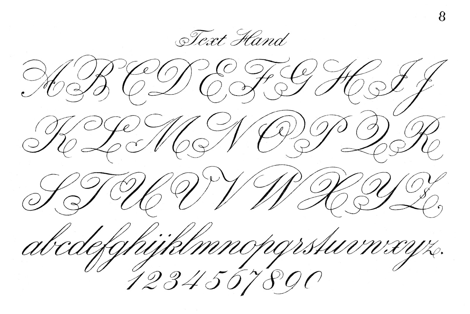 Fancy Cursive Letters Printable Fancy Cursive Letters Printable