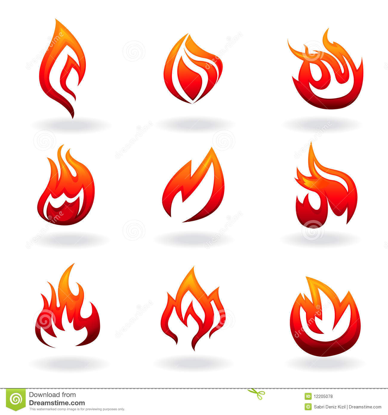 Fire Vector Graphic