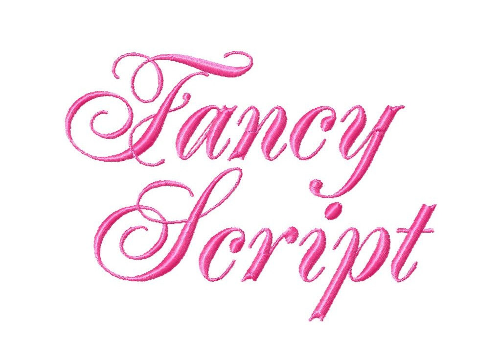 10 Free Fancy Script Fonts Images