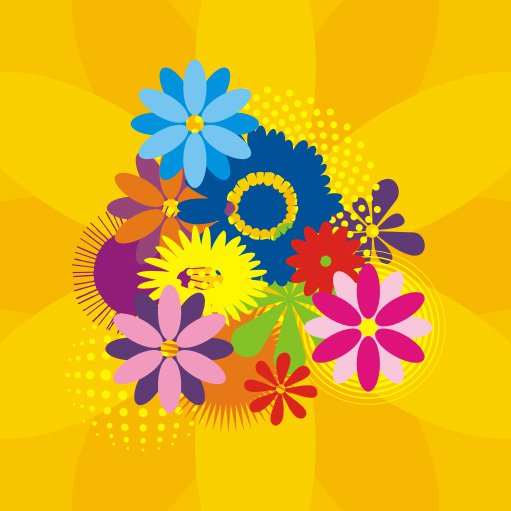 Free Graphic Flower Designs