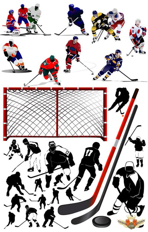 Free Hockey Vector Art