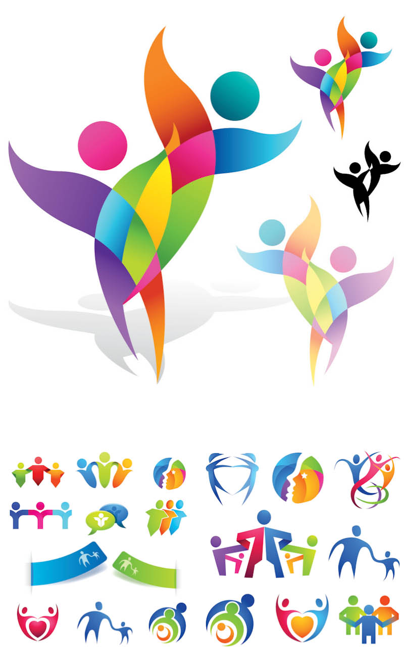 Free Logo People Vectors Free Logo People Vectors