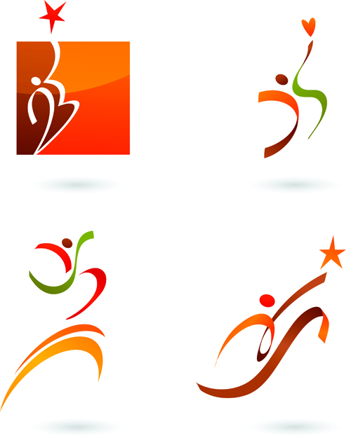 Free Logo Sport Vector People Free Logo Sport Vector People