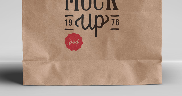 Free Paper Bag PSD Mockups