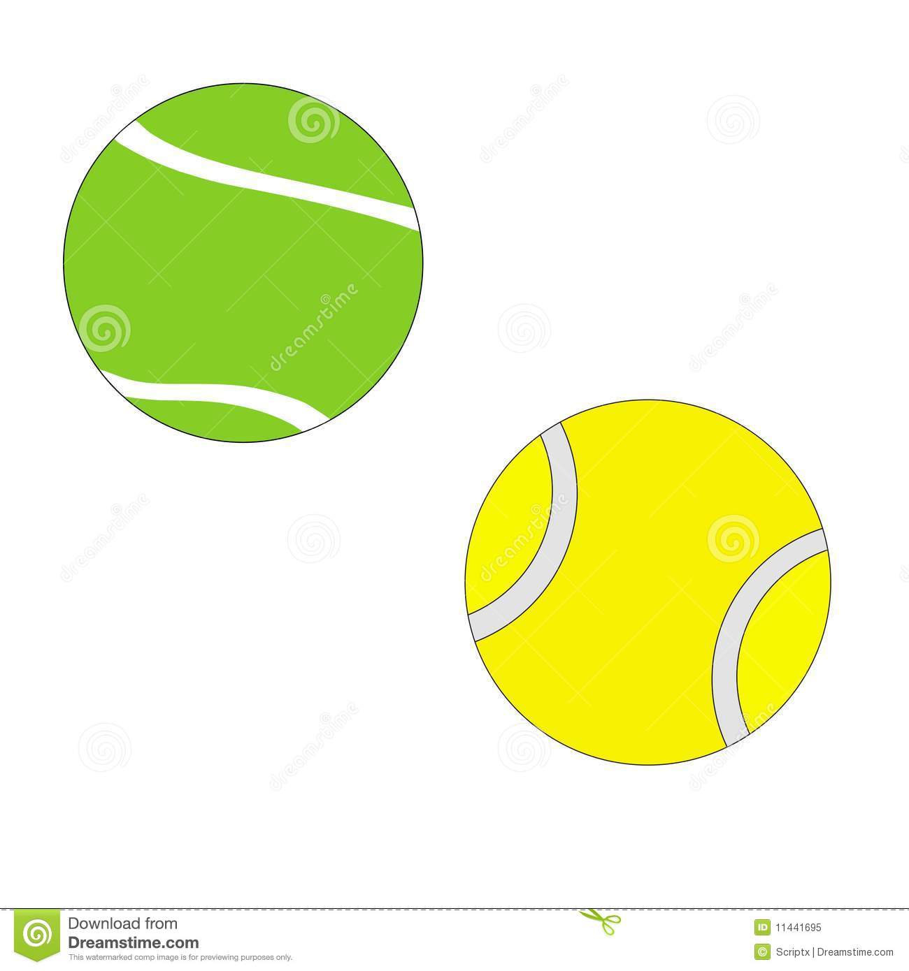 Free Vector Tennis Ball