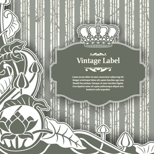 Free Vector Vintage Labels
