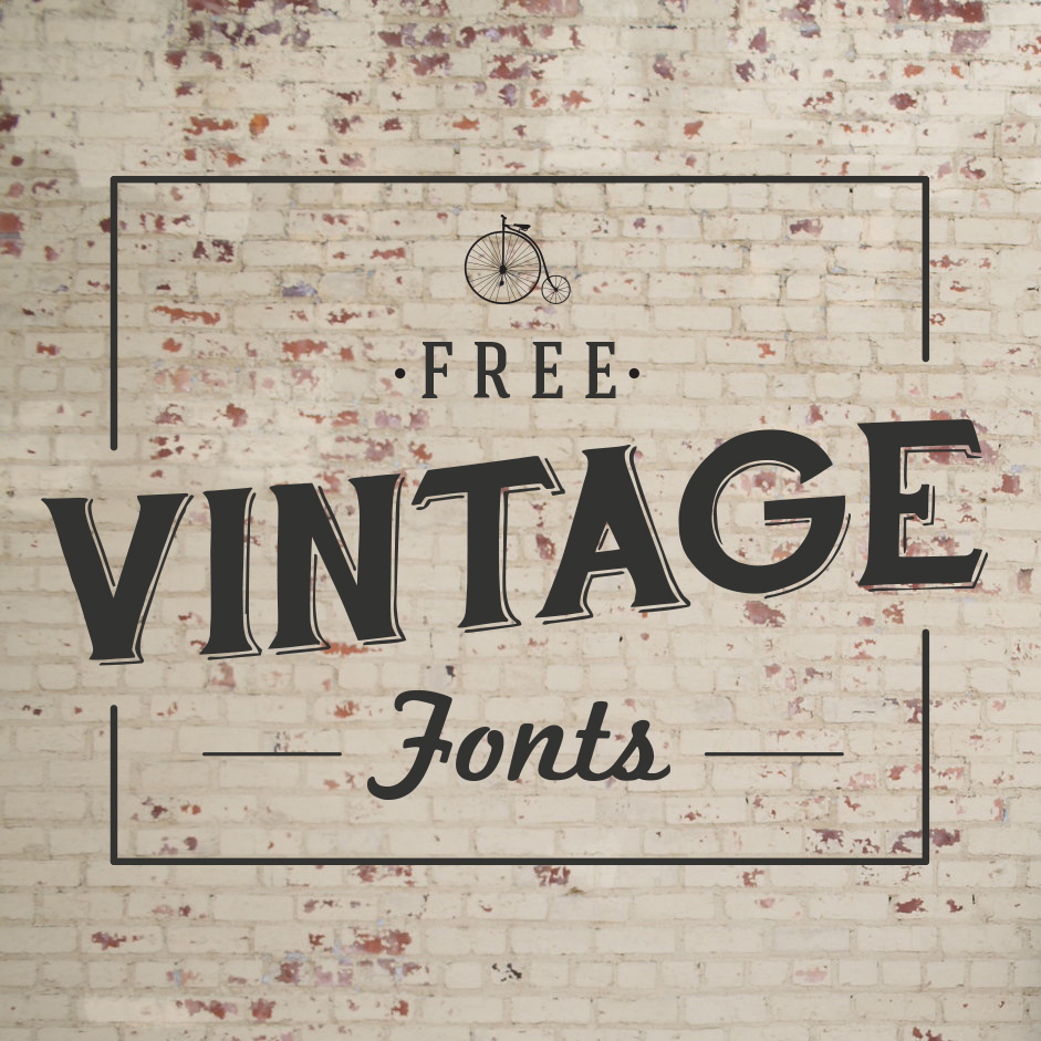 15 Old Advertising Fonts Images