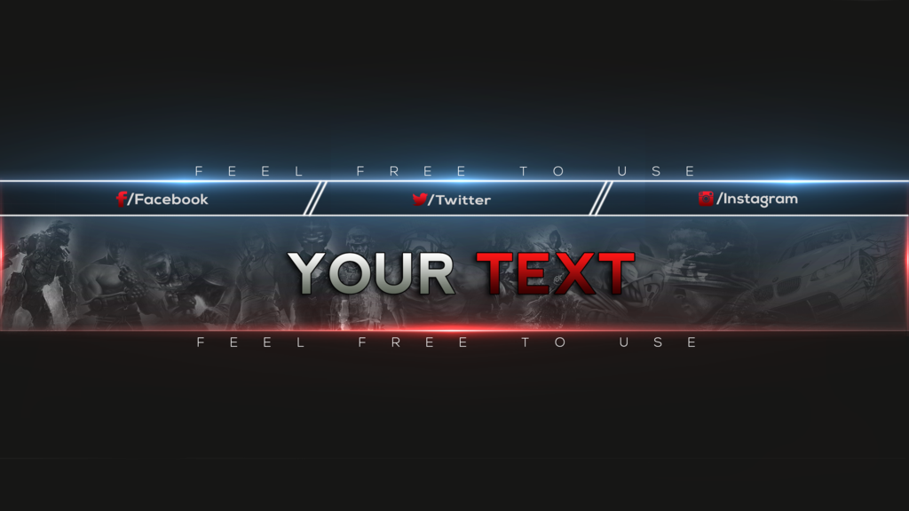 19 Bo2 Banner Template Free Psd Images Youtube Black Ops Banner