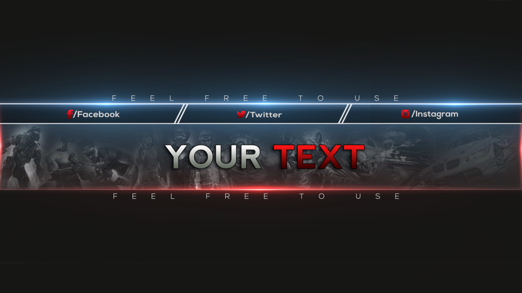 Gaming YouTube Banner Template