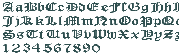 Gothic Fonts Free