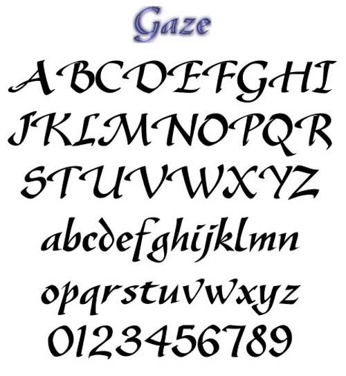 Graffiti Alphabet Fonts