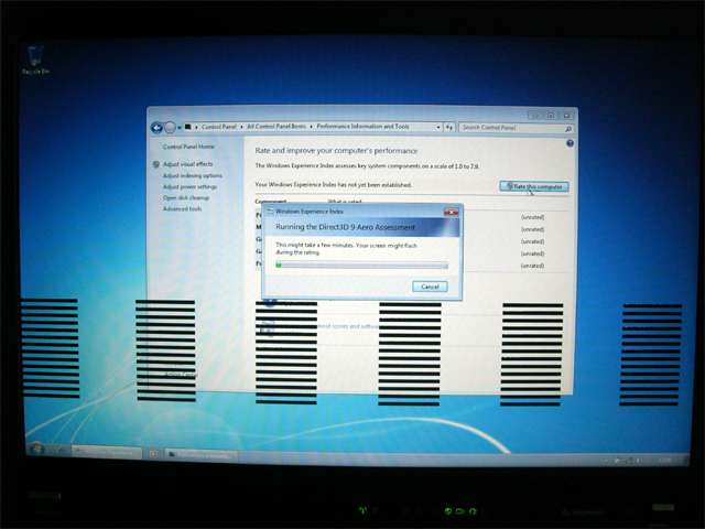 Graphic Glitches in Windows 7