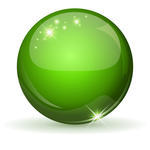 Green 3D Sphere Icons