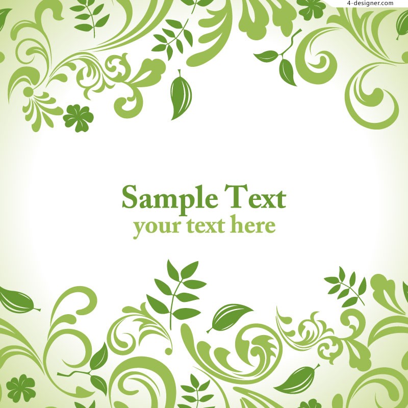 Green Leaf Background Patterns Green Leaf Background Patterns