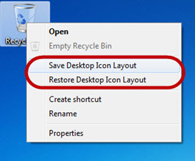 How to Restore Icons On Desktop