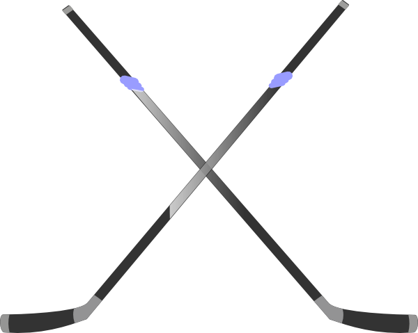Ice Hockey Sticks Crossed Clip Art Ice Hockey Sticks Crossed Clip Art