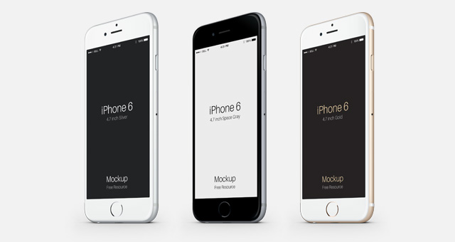 iPhone 6 Mockup PSD