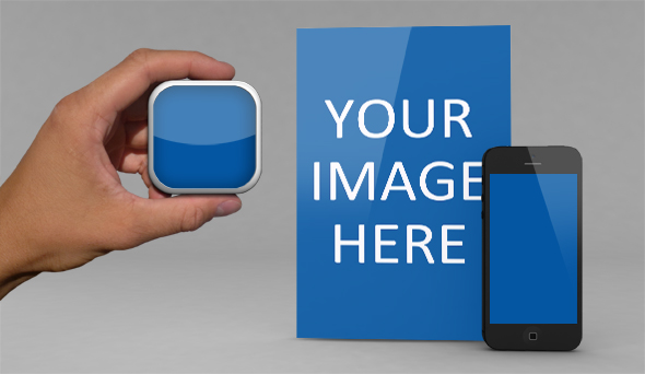 iPhone Mockup App Icon