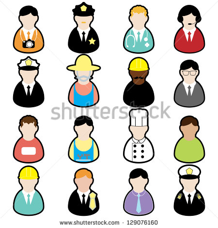 Job Icon Vector