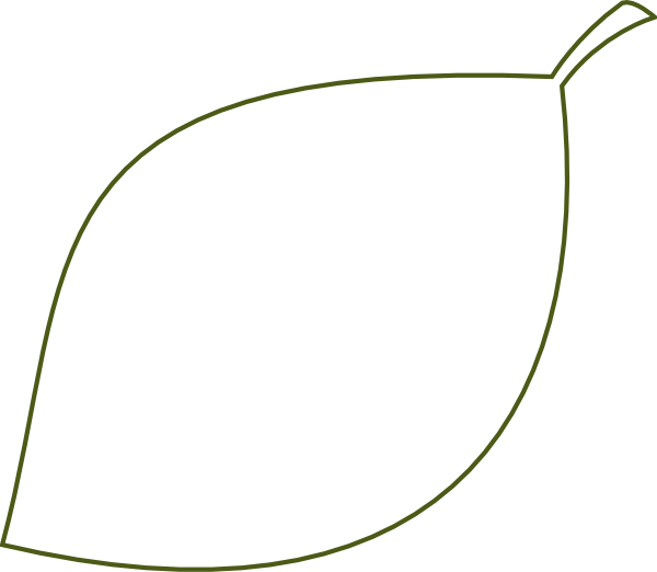 Leaf Outline Clip Art