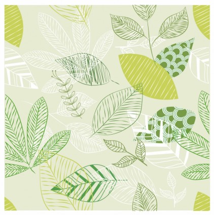 Leaves Seamless Pattern