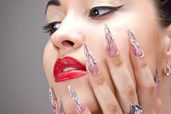 Long Acrylic Nail Designs Long Acrylic Nail Designs