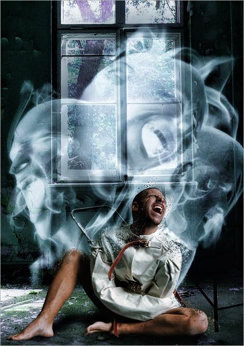 Making a Scene of Scary Mental Hospital Making a Scene of Scary Mental Hospital