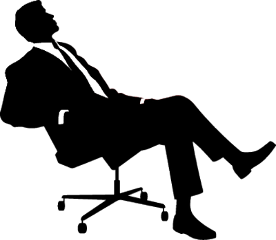 Man Sitting Silhouette Clip Art