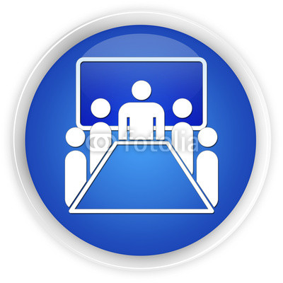 11 Blue Meeting Room Icon Images