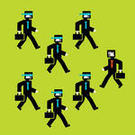 Men and Women Walking in the Same Direction Men and Women Walking in the Same Direction