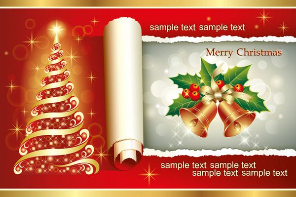 Merry Christmas Greetings Card