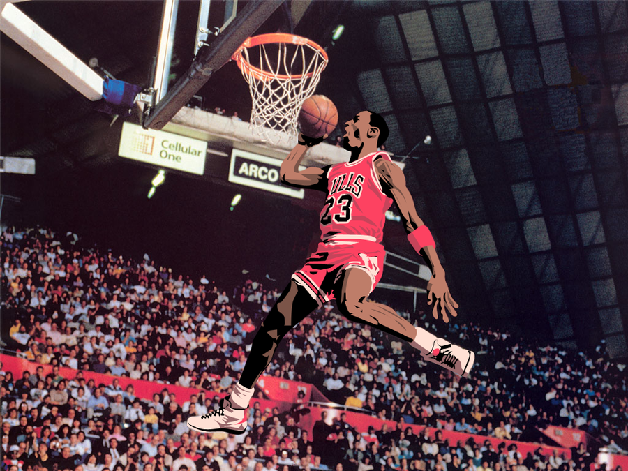 Michael Jordan Basketball Player