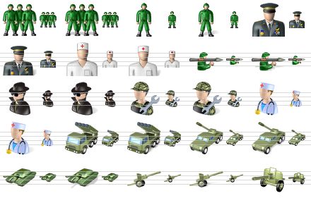 Military Icons Free