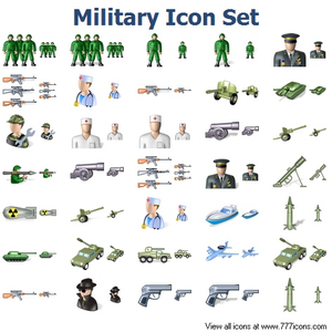 Military Icons Free