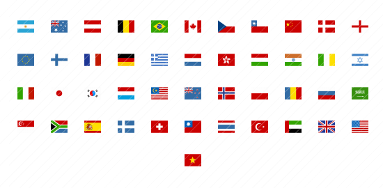 National Flag Icons