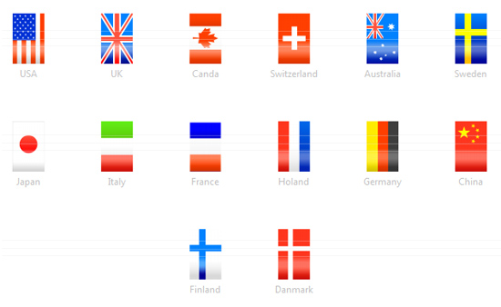 National Flag Icons