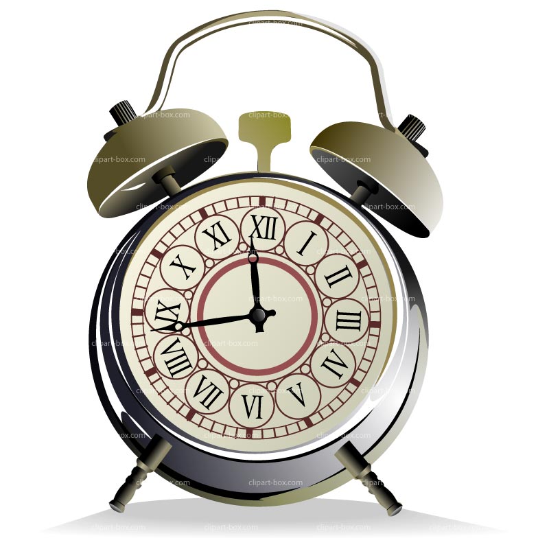 Old Alarm Clock Clip Art