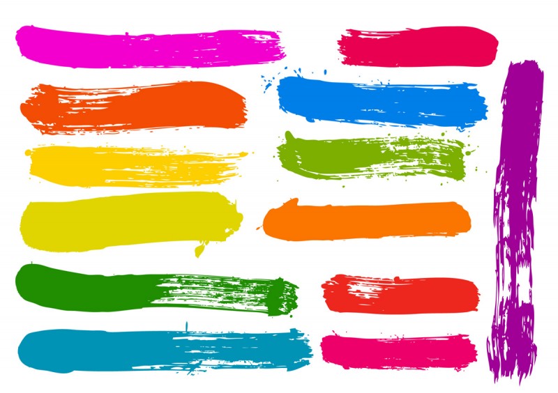 Paint Brush Strokes Vector Free Paint Brush Strokes Vector Free