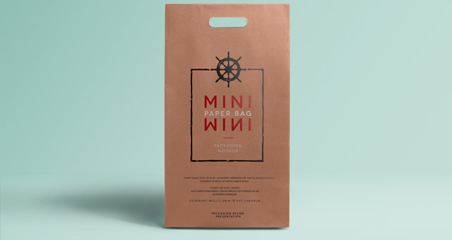 Paper Bag PSD Mockups