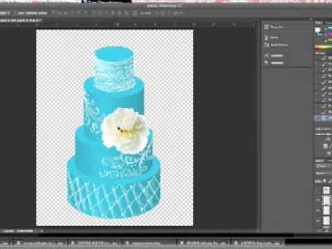 Photoshop Cake Template