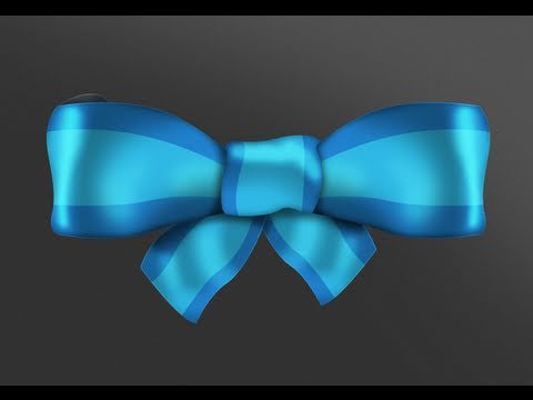 Photoshop Christmas Ribbon