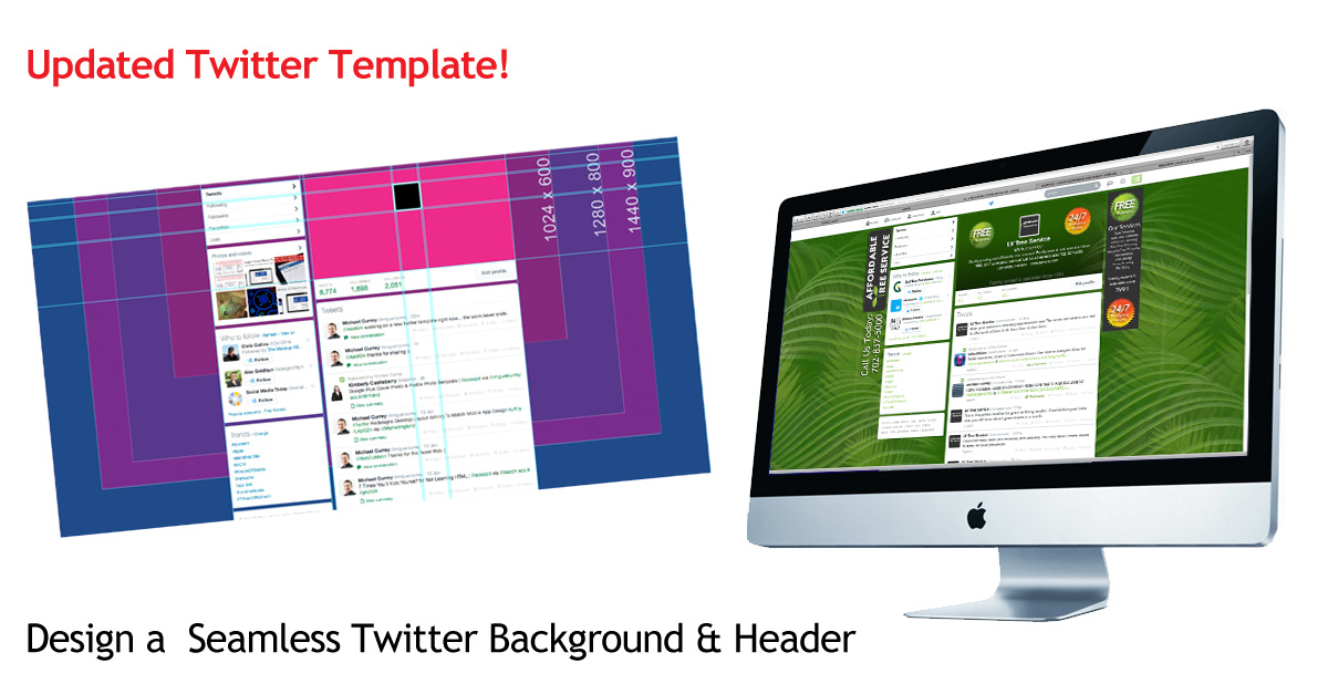 Photoshop Twitter Template