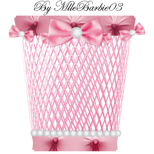 Pink Trash Can Desktop Icons