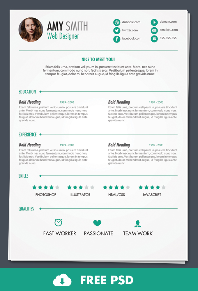 Resume Templates Free Download