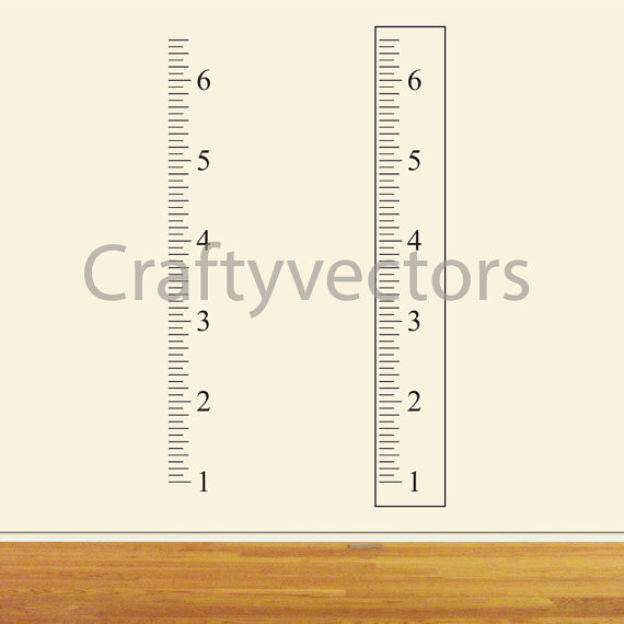 Ruler Growth Chart Template