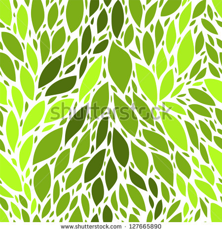 Seamless Pattern Green Leaves Seamless Pattern Green Leaves