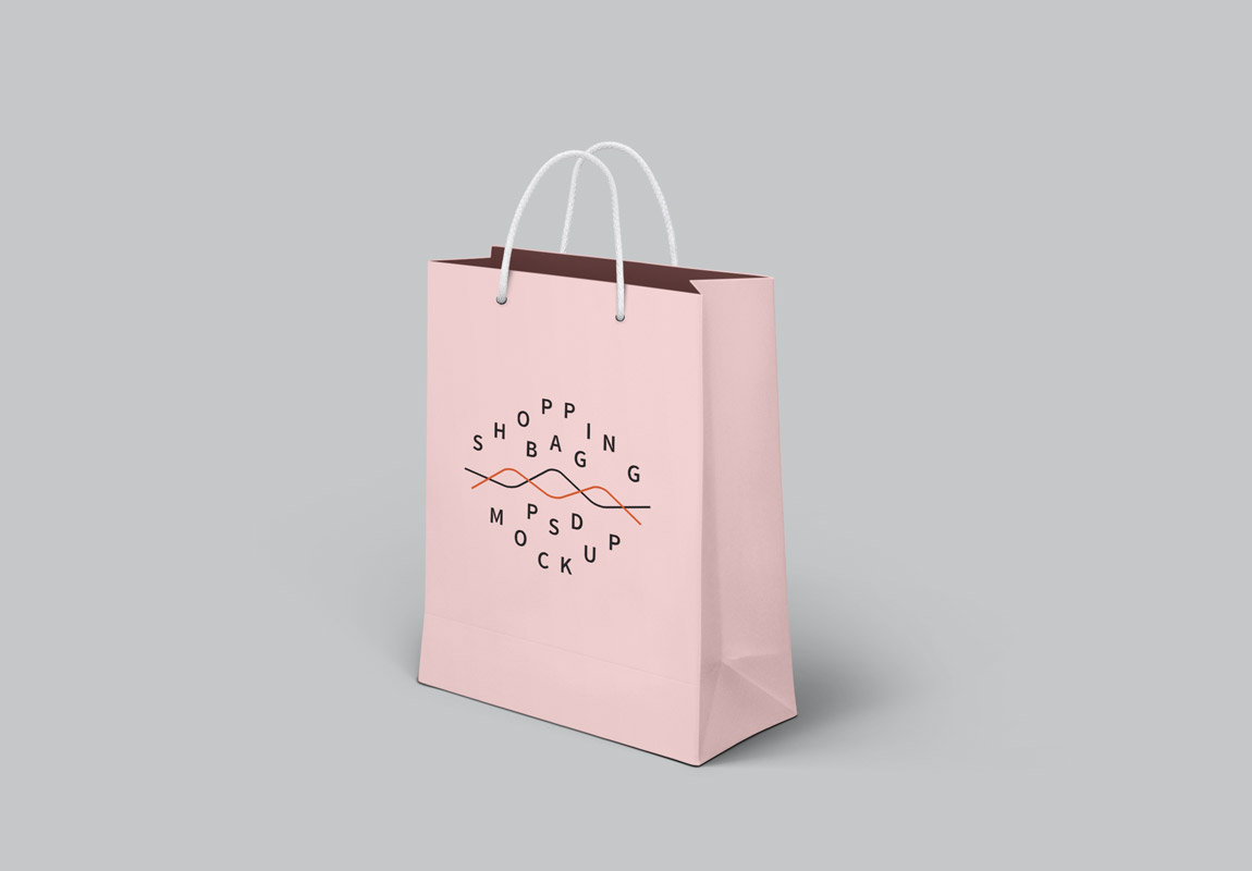 Shopping Bag PSD Mockup