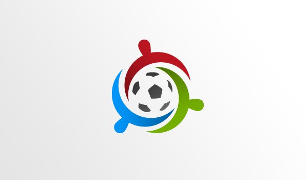 Sport Team Logo Red Blue Green